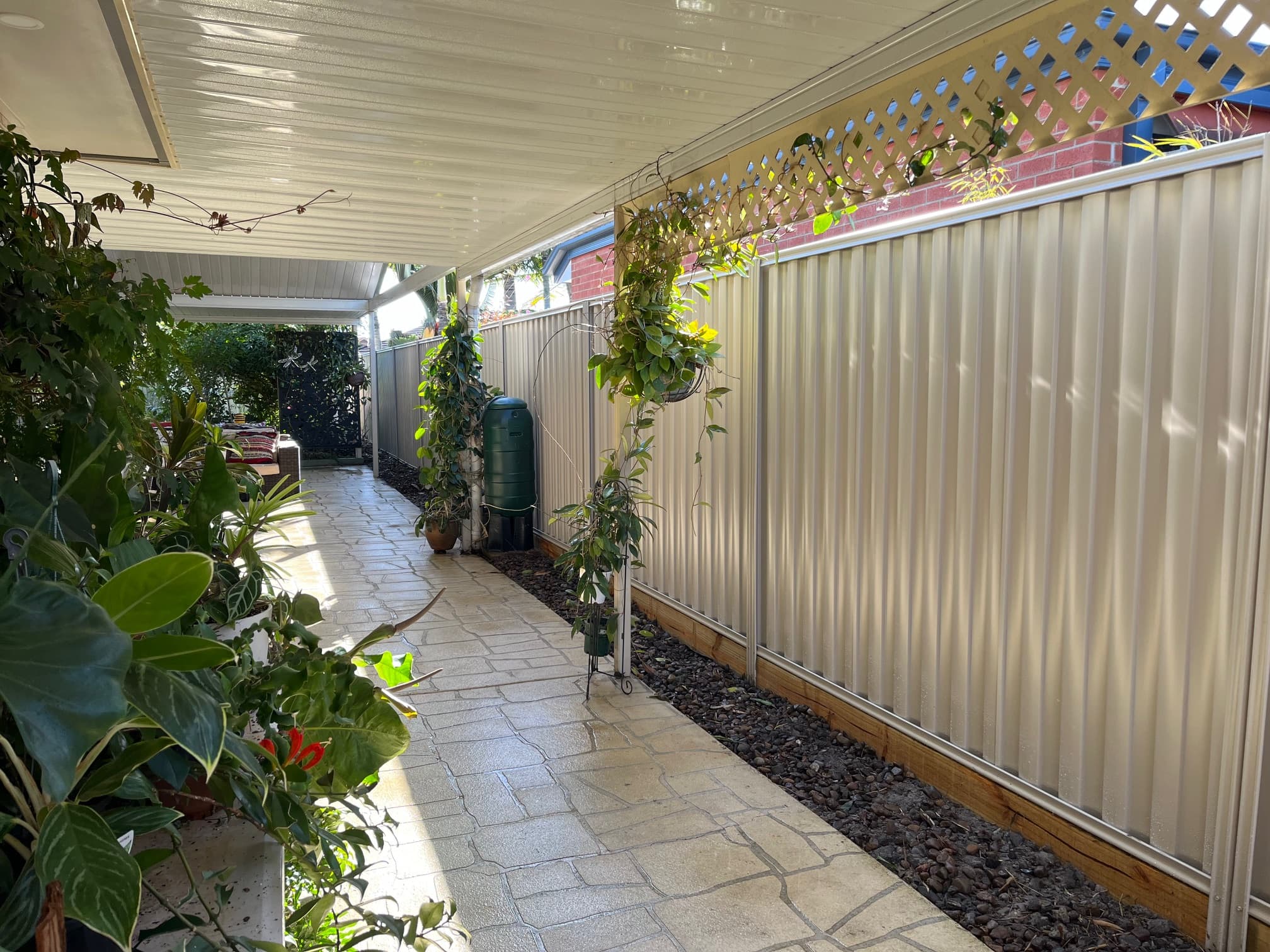 Garden Fence and Landscaping - After