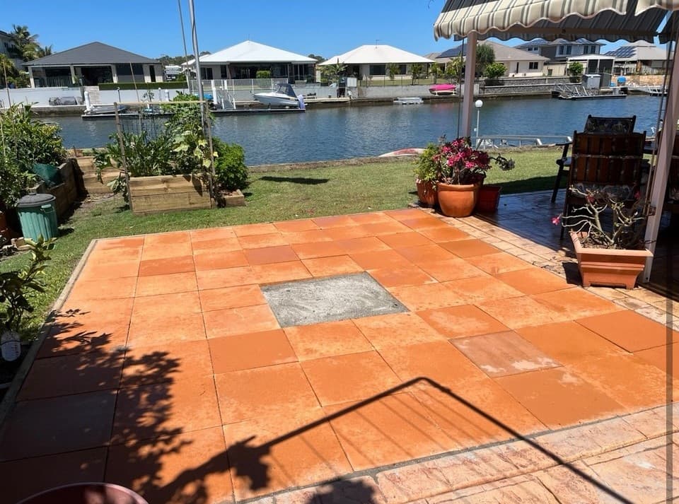 Landscaping and Patio Work - After